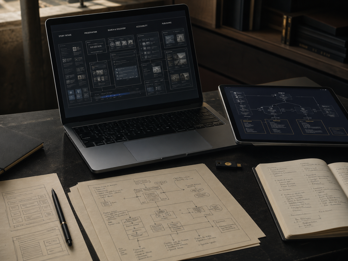 Diseño de producto y arquitectura del archivo digital